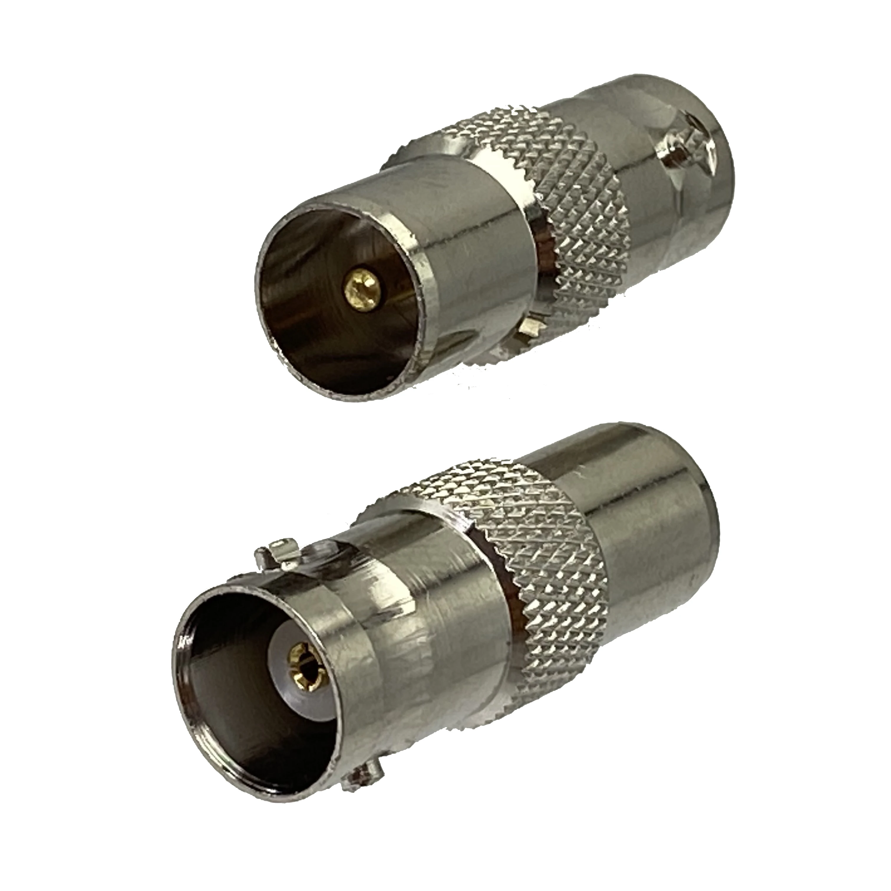 

1 шт. переходник с гнездом BNC на штекер IEC PAL DVB-T, коаксиальный преобразователь RF, клемма провода, новая латунь