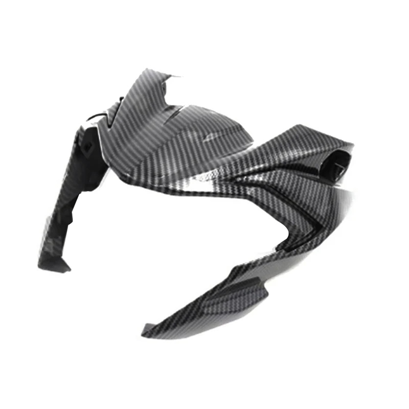 

New3Pcs Carbon Fiber Paint Head Cowl Upper Nose Fairings Fit for Kawasaki Z650 2017 2018 2019
