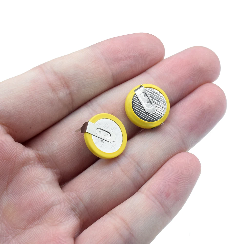 

8Pcs/lot CR1632 Battery 2 Soldering Pins 3V Coin Cell For Motherboard Calculator SMALL ELECTRONICS