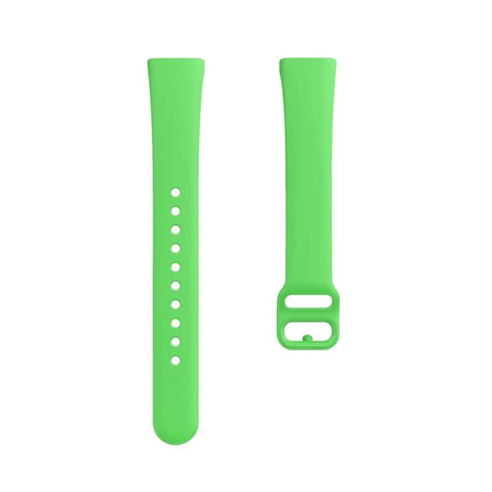 green Мягкий силиконовый ремень хорошего качества для samsung Galaxy Fit SM-R370 ремешок для замены часов - Цвет: green