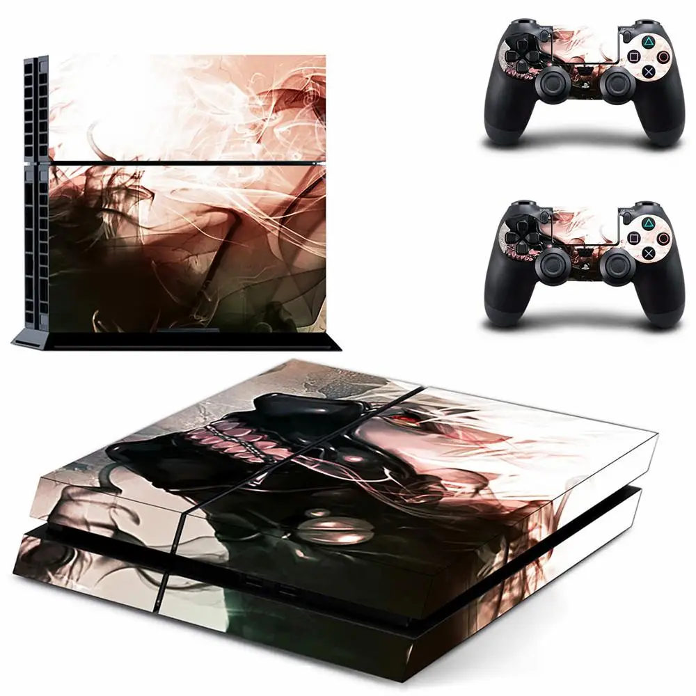 

Tokyo Ghoul PS4 Stickers Play station 4 Skin PS 4 Sticker Decal Cover For PlayStation 4 PS4 Console & Controller Skins Vinyl