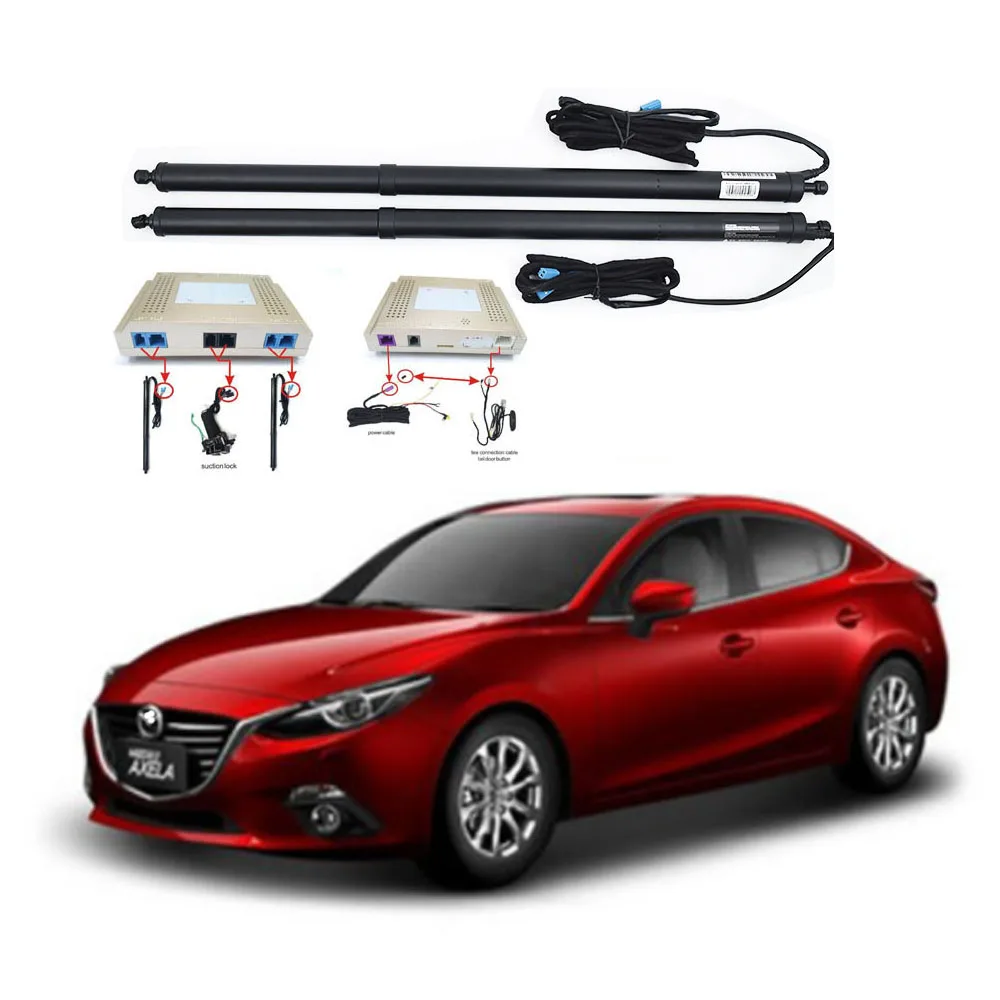 Новая электрическая задняя дверь переоборудована для MAZDA 3 AXELA 2016 2020 задний ящик