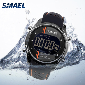 SMAEL Men Watches Outdoor Life Waterproof Sport Watch Men Military Led Digital Wrist Watch Fashion Male Clock Erkek Saat-36811