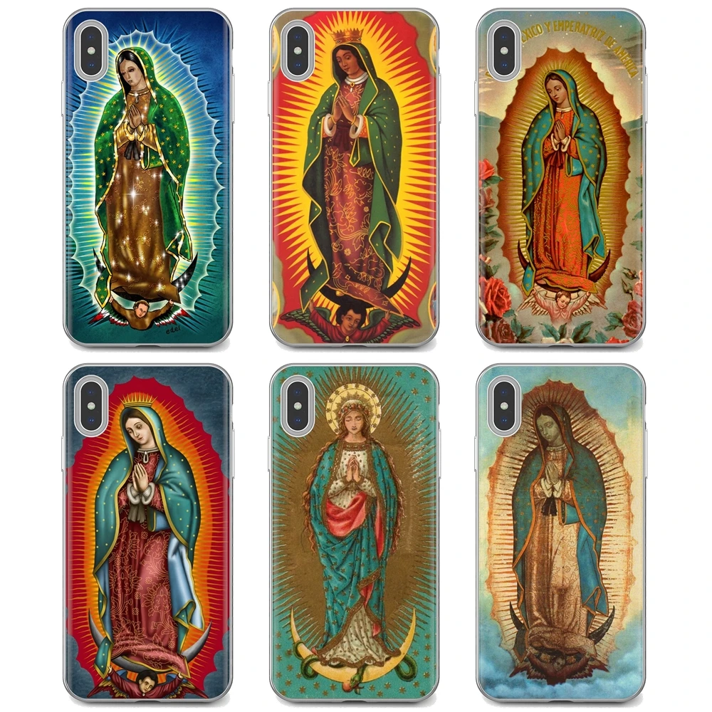 

Soft Case Virgin De Guadalupe Virgen Mary Print For iPhone iPod Touch 11 12 Pro 4 4S 5 5S SE 5C 6 6S 7 8 X XR XS Plus Max 2020