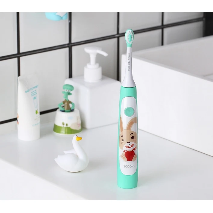 Зубная электрощетка Soocas Childrens Electric ToothBrush C1 Green | Бытовая техника