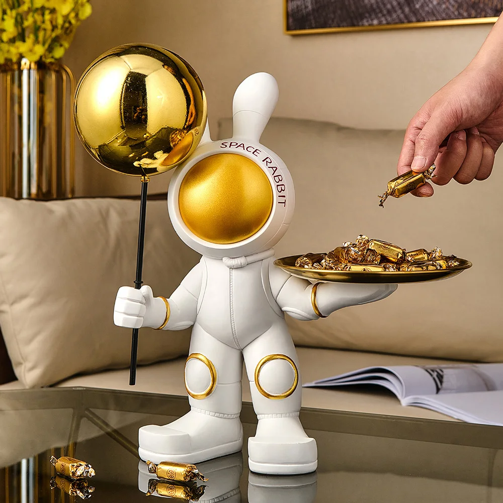 

Скандинавское украшение для дома креативное пространство кролик украшение для рабочего стола аксессуары для разного хранения украшение д...