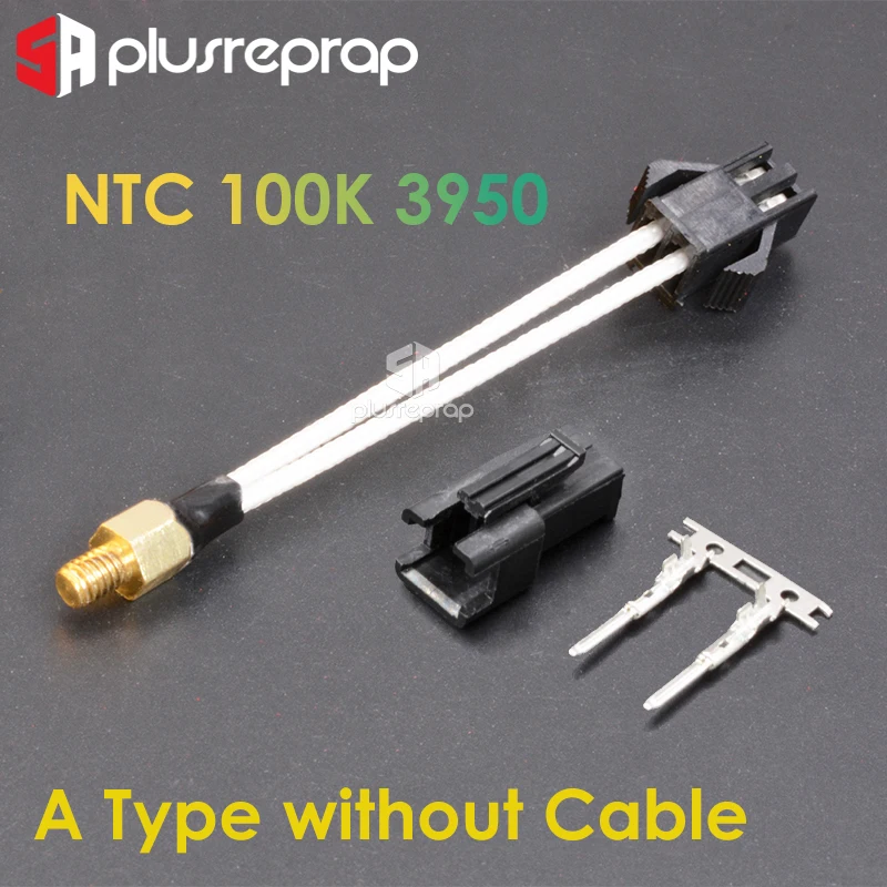 M3 Stud винтовой термистор 100K NTC 3950 для экструдера 3D принтера Hotend|Детали и аксессуары