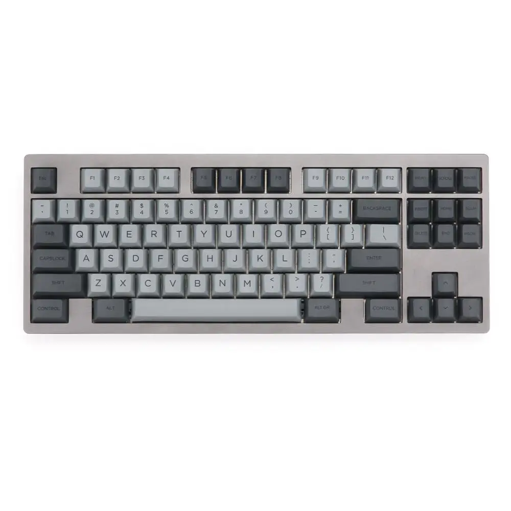 Цемент серый keycaps Вишневый профиль Dye-subbed145 ключи для Механическая клавиатура MX