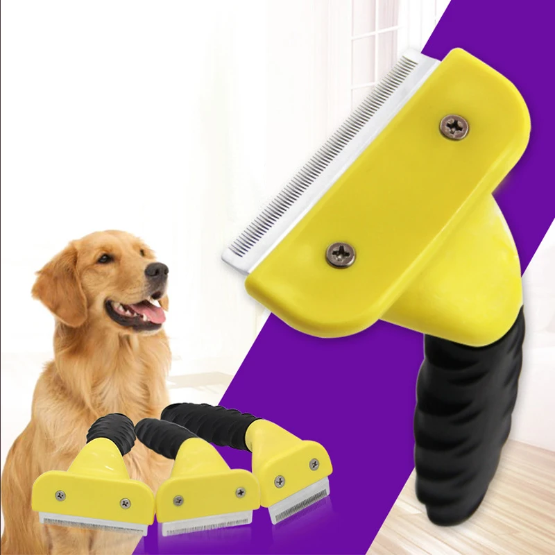 2 шт. Расческа для удаления волос собак ухода за кошками инструмент стрижки