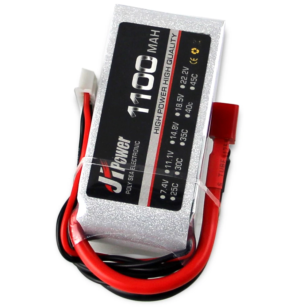 

JH Lipo Battery 1100mAh 25C/75C 2S 7.4V 3S 11.1V 4S 14.8V 5S 18.5V 6S 22.2V for RC Airplane Car Boat High Rate Lipo Batteries