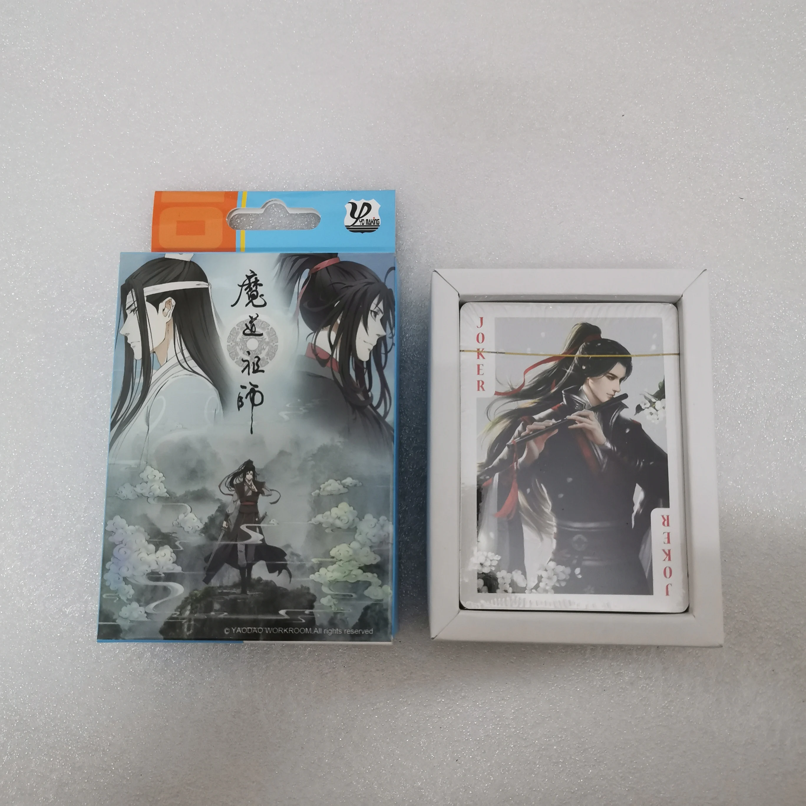 Набор для покера в мультяшном стиле игрушечные карты тетрадь смерти сказочный