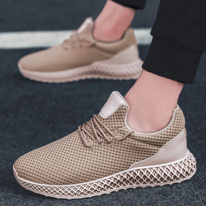 Shoes Men trainers Fashion big Size 45 46 Sports Sneakers Casual chunky new sale cushion Lightweight tennis Jogging 2019 Breath | Обувь