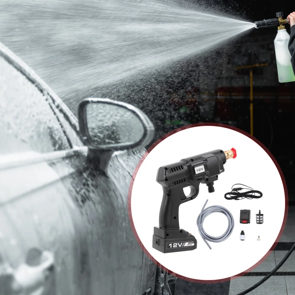 

High Pressure Self-priming Car Cigarette Lighter Wash Washer Water Pump Machine