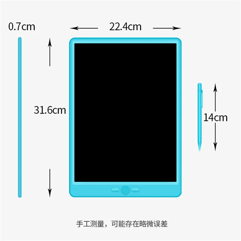 

LCD Writing Tablet 13.5 Inch Painting Drawing Board For Kids Smart Large Screen Colorful Electronic Handwriting Pad With Pen