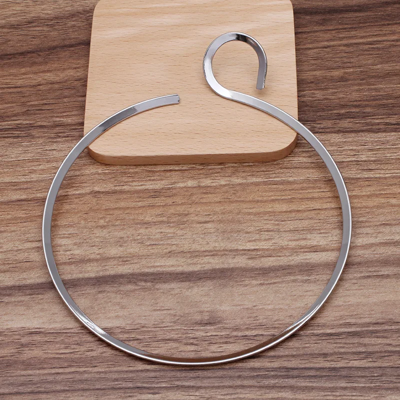 5 шт. проводной колье ожерелье воротник круг открыть ожерелья латунь Металл DIY