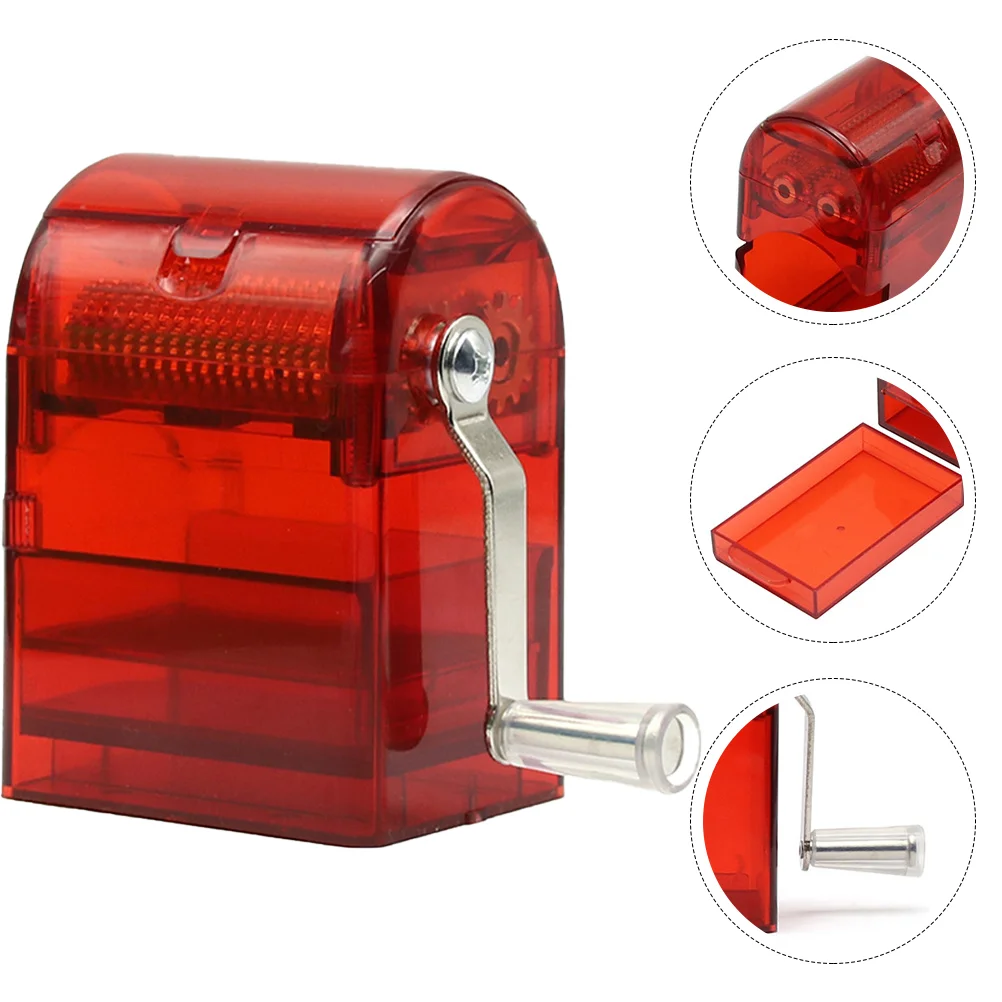 

Hand Crank Tobacco Grinder Acrylic Hand-operated Herb Grinder Hand Muller