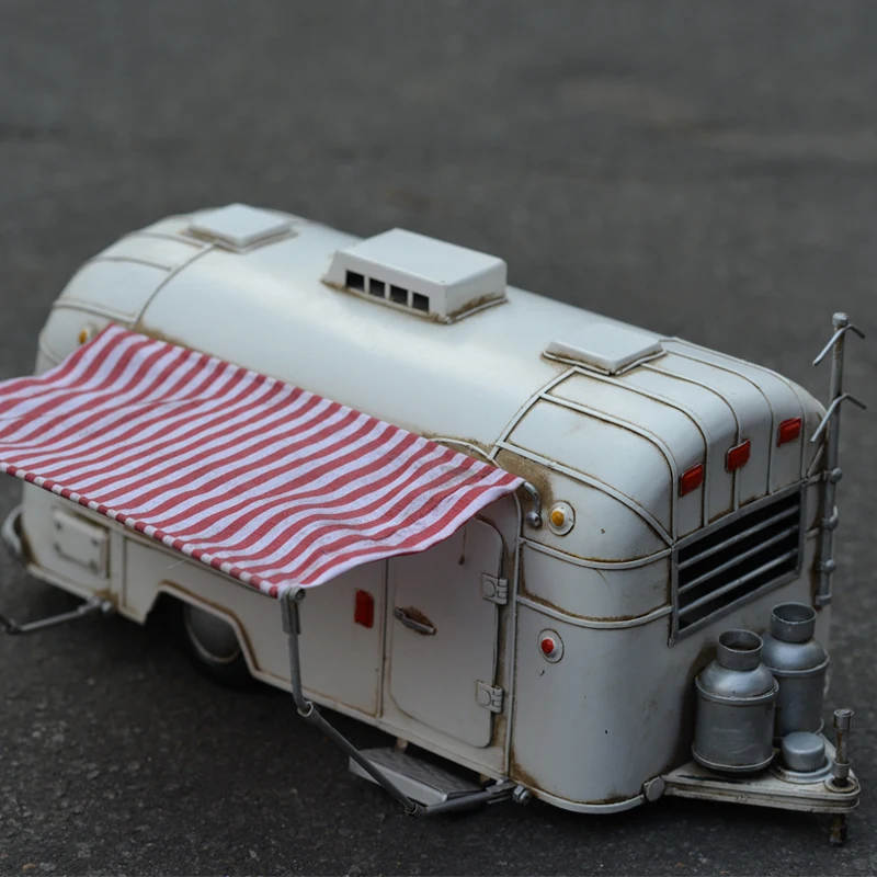 

Retro Volkswagen Bus Simulation Camper RV Car Model Bedroom Study Room Decoration Desktop Personalized Creative Decoration