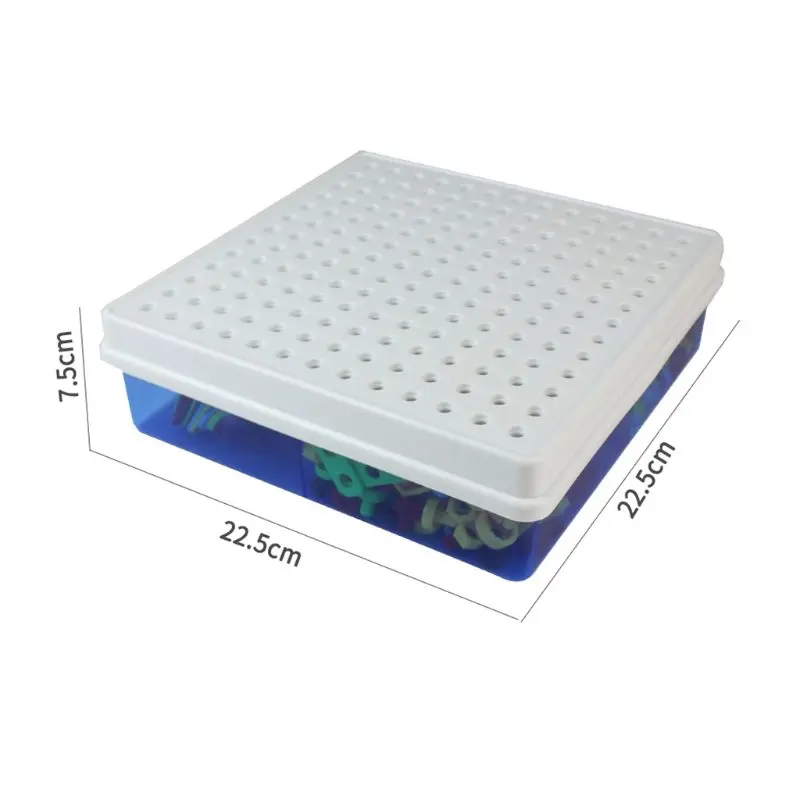 

234Pcs 3D DIY Plug Assemble Game Plastic Screws Puzzle Toy Manual Screwdriver Baby Learning Educational Tool Children Gift