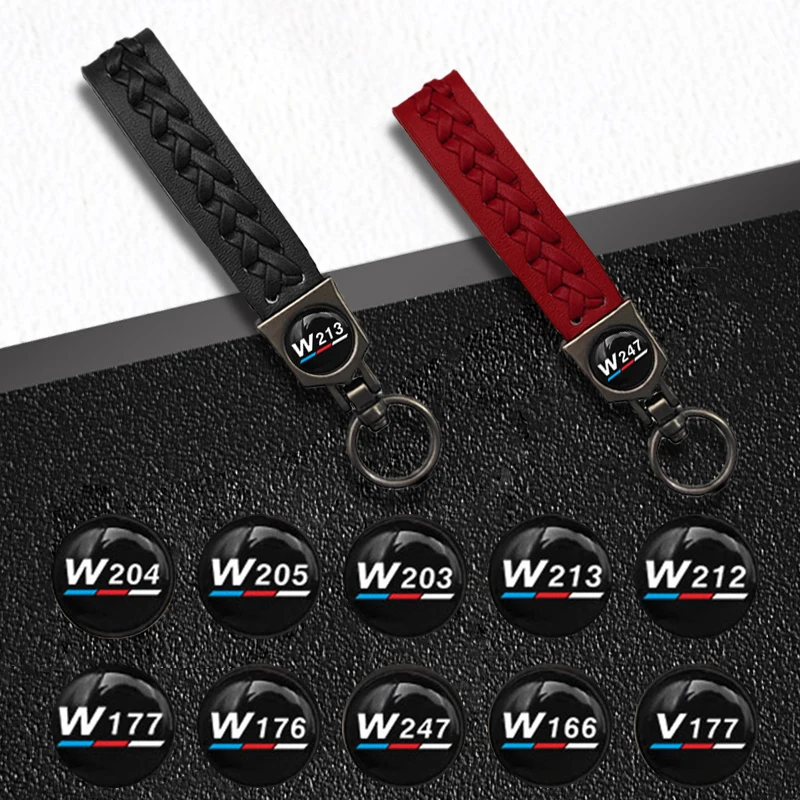 

1pcs Car Sign Keyring Badge Keychain Rings Auto Trinket For Mercedess Benzs W166 W176 W177 W203 W204 W205 W212 W213 W247 V177