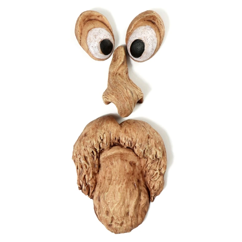 Забавное украшение для пасхальных деревьев подвесное дерево лицо старика сада