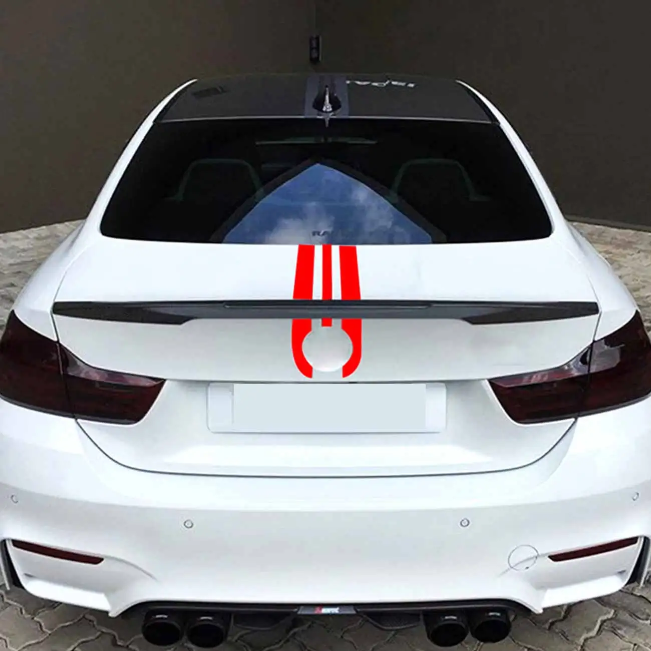 Наклейка на капот автомобиля для багажника BMW M3 M5 M6 E46 E90 E60 E70 F30 F10 F15 F16 1 комплект |