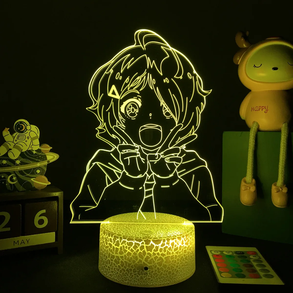 Anime Wonder Egg Priority 3D LED Lamp Ai Ohto Figure Led Night Light for Bedroom Decor Bedside Kids Birthday Mange Gift | Лампы и