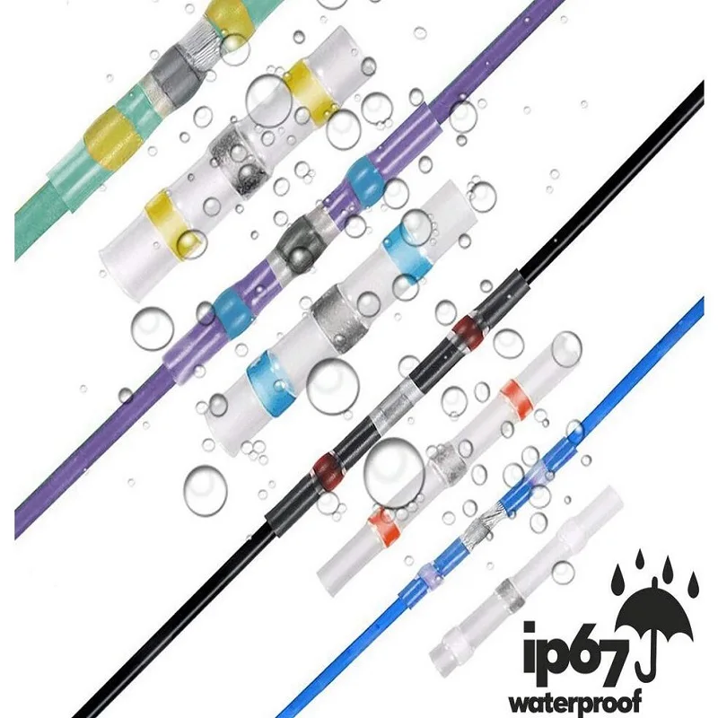 Термоусадочная Соединительная труба провод водонепроницаемый промежуточный