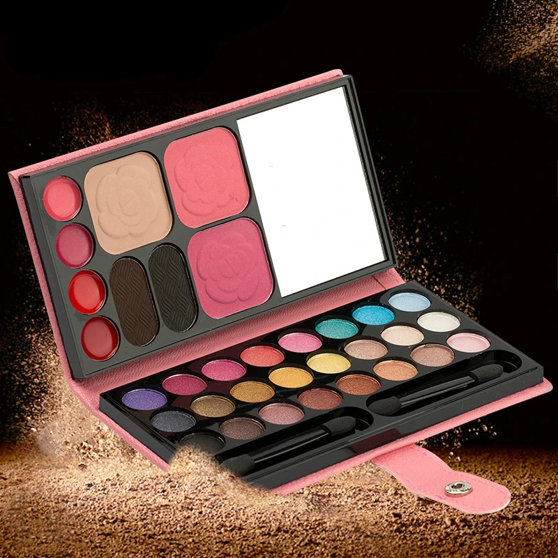 33 Цвета Палитра теней для век Обнаженная Косметика земля Румяна Тени много