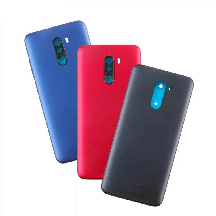Xiaomi PocoPhone F1 Крышка батарейного отсека задняя дверь чехол+ рамка камеры для Xiaomi Pocophone F1 крышка батарейного отсека Замена