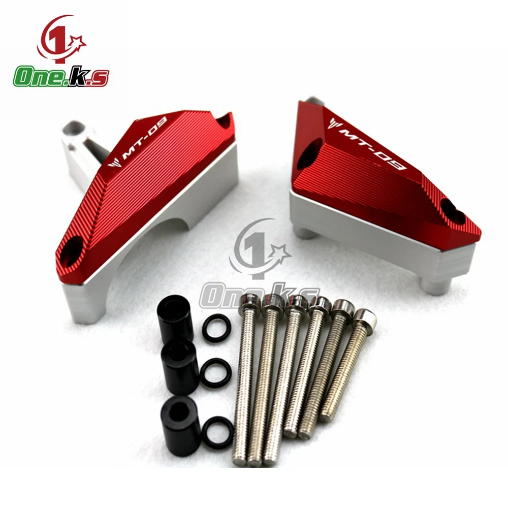 Aluminum Motorcycle Engine Sliders Guard Crash Pad Cover Falling Protector For YAMAHA FZ09 MT09 2014 2015 2016 2017 2018 2019 20 |