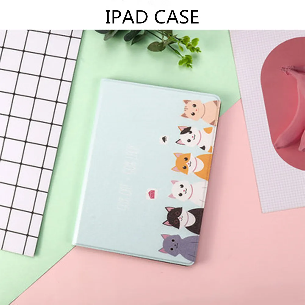 Универсальный чехол для ipad 2018 2017 Air 1/2 Pro 9 7 ударопрочный из искусственной кожи с