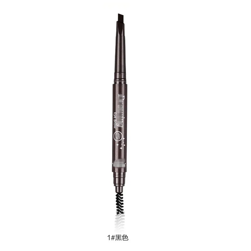1pc Black 1 шт., водостойкие 3D гелевые волокна для наращивания бровей, строительные волосы для бровей и кисть для увеличения бровей, Maquillajes Para Mujer - Цвет: 1pc Black