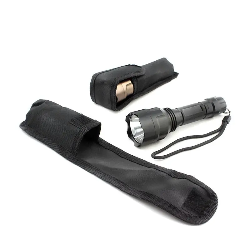 C8 фонарик мешок светодиодный кобура для фонарика чехол Кемпинг Туризм Molle Lenser держатель