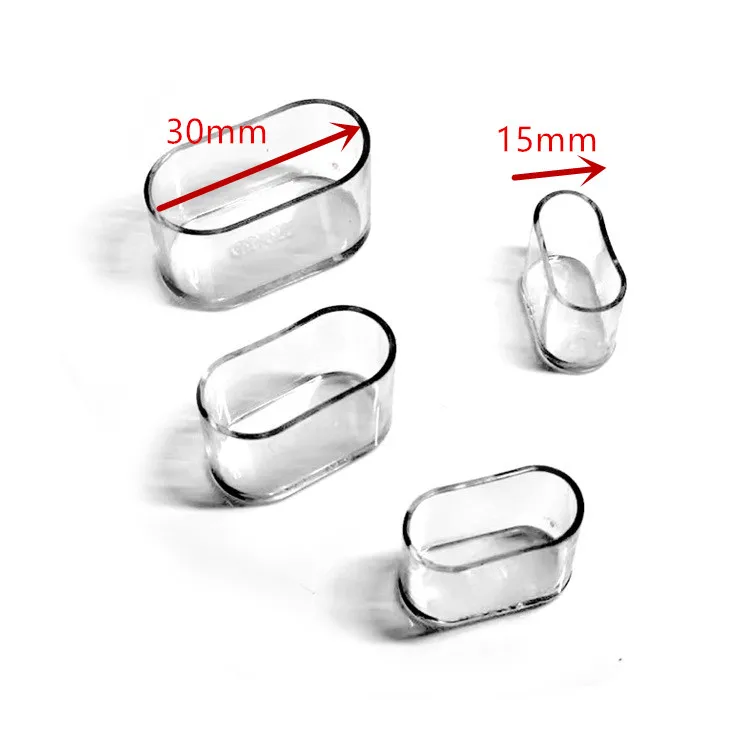 4 шт., противоскользящие силиконовые колпачки для ножек стула, носок, овальная заглушка для труб, ножка стола, пылезащитный чехол, выравнивающие ножки для мебели, защитная накладка для пола