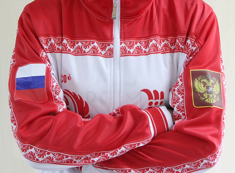 Аниме Юри! На Ice Victor Nikiforov Косплей форма костюм полный комплект куртка брюки