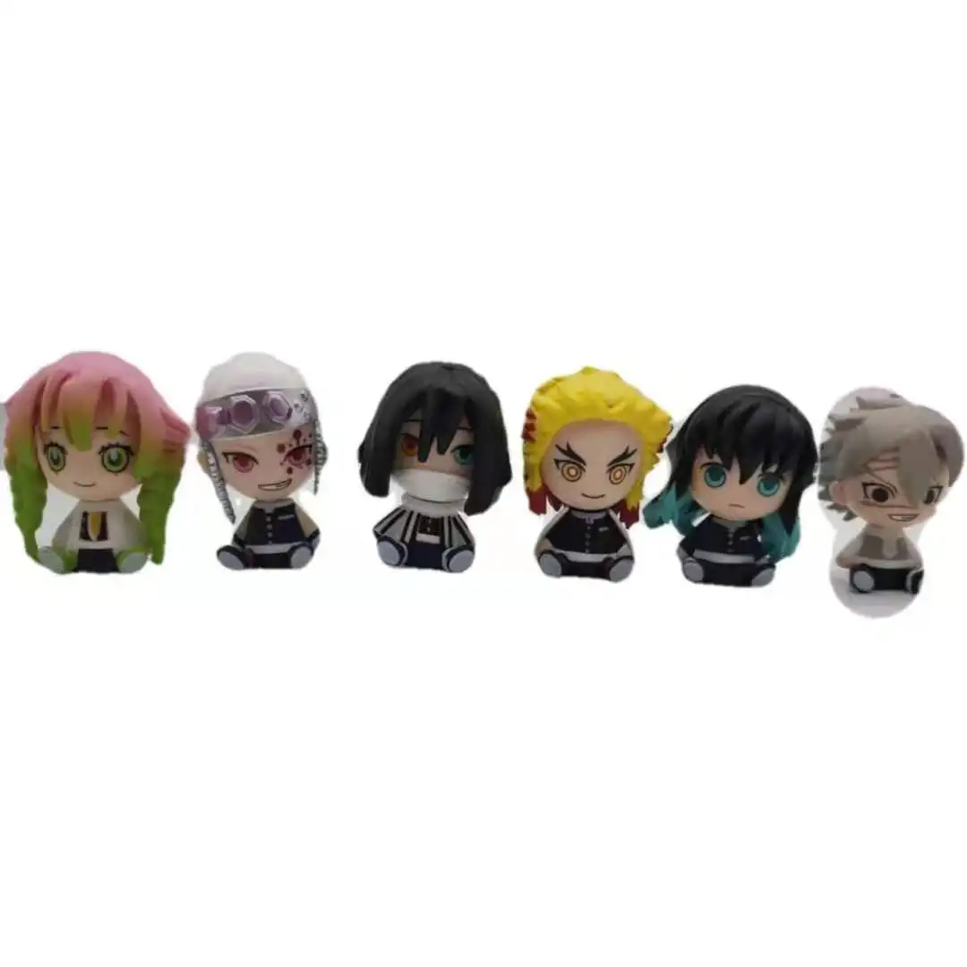 

Free Shipping Demon Slayer PVC Action Figure Toys Dolls