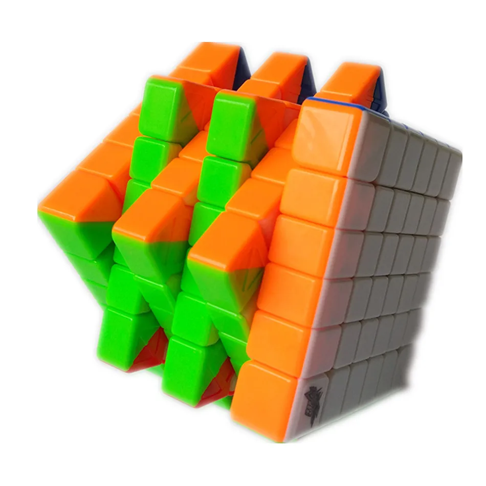 G6 Cyclone Boy 6x6 кубик Рубика без наклеек Magic Cube 6X6X6 6 слоев Speed Профессиональные игрушки