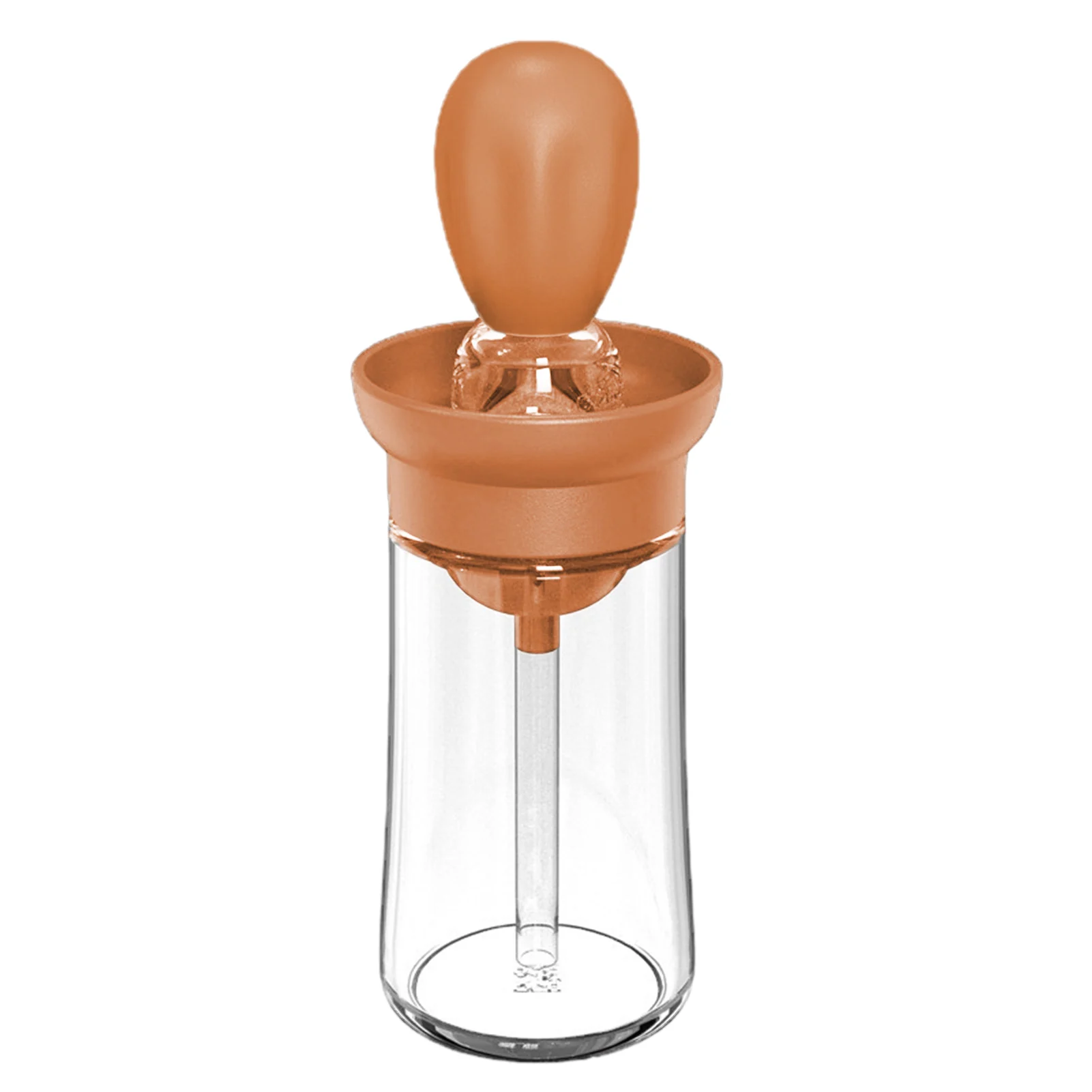 

150ml Kitchen Oil Bottle Silicone Glass Oil Container With Brush Barbecue Spray Bottle Oil Dispenser For Kitchen Cooking BBQ Way