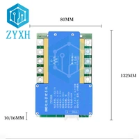 bms 7s 24v 100a 150a 200a lithium 18650 battery packs charge board bms balancer equalizer pcb temperature protection with cable
