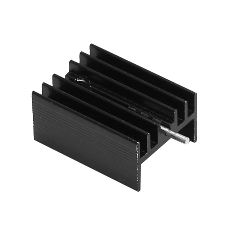 

100 Pcs 15X10X20mm Aluminium TO-220 Heatsink with 1Pin TO 220 Heat Sink Transistor Radiator TO220 Cooler Cooling