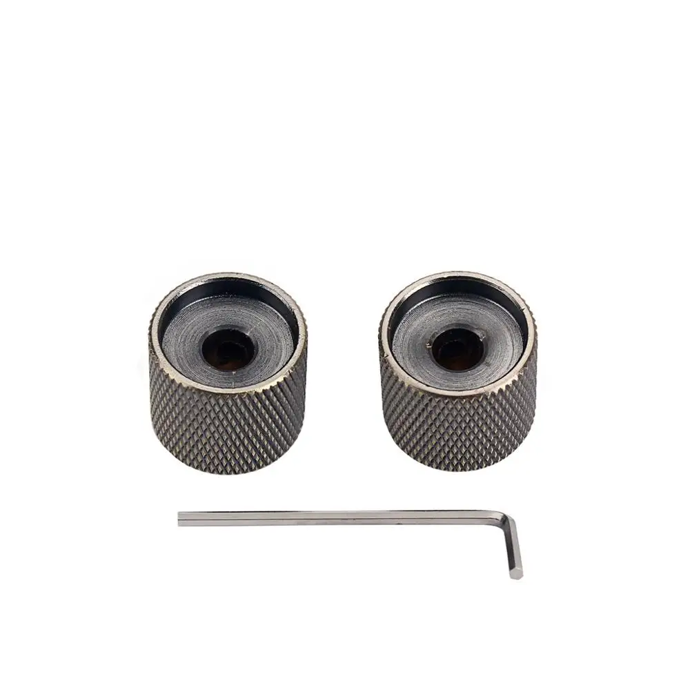 1 pcs und 2pcs bronze metall dome elektrische bass gitarre knob volume tone control knöpfe mit schlüssel free global shipping