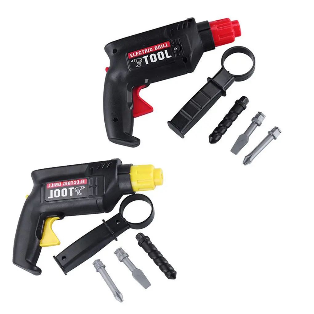 Детская электрическая игрушка сверло для мальчиков ролевая имитационный набор