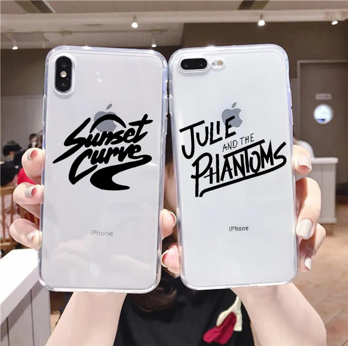 Чехол Julie and the Phantoms Sunset Curve для iPhone 12mini прозрачный чехол телефона 11 pro 6S 8 7 Plus XR XS Max
