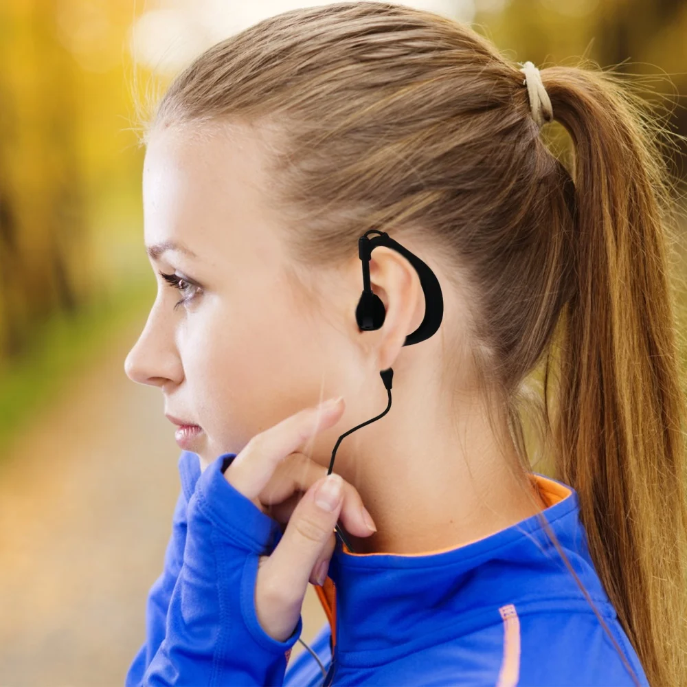 

1 Pc Intercom Headset Walkie Talkies Headset 2 Way Radio Earbuds Earpiece