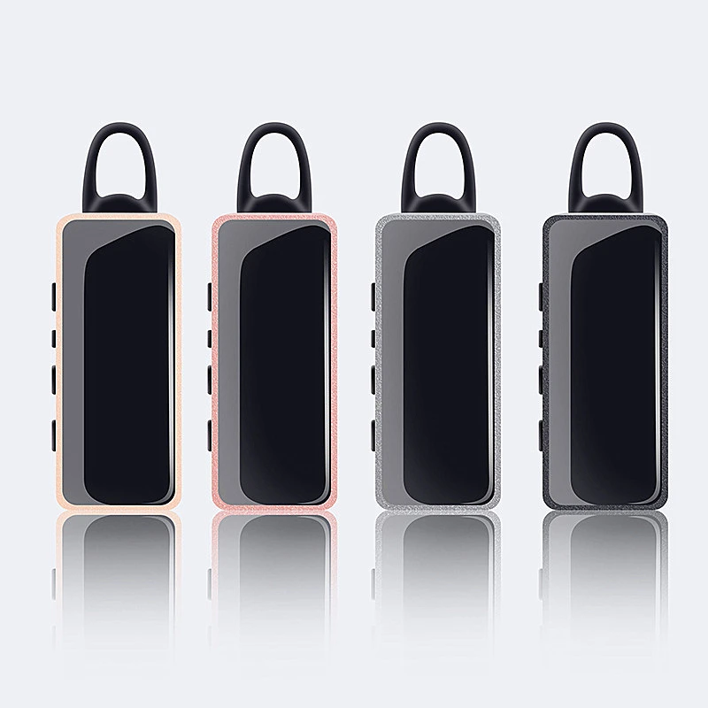 2pcs Ear-hook Bluetooth Mini Walkie Talkie Outdoor Portable Salon Hotel Restaurant Wireless 2 Way Radio Communication Equipments