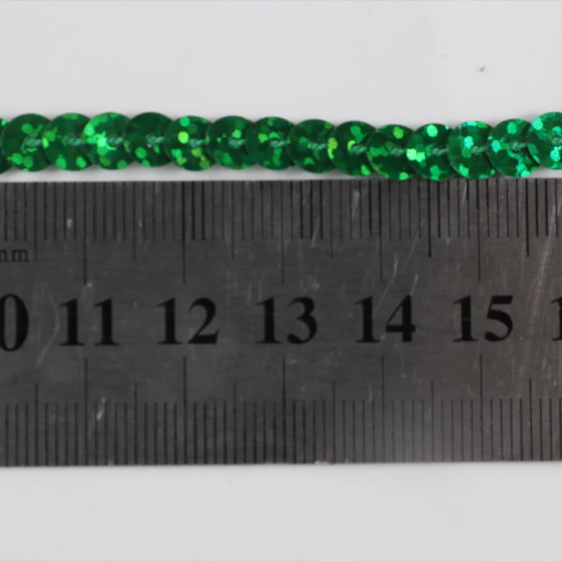 Лазерные блестки для рукоделия 6 мм 100 ярдов | Дом и сад