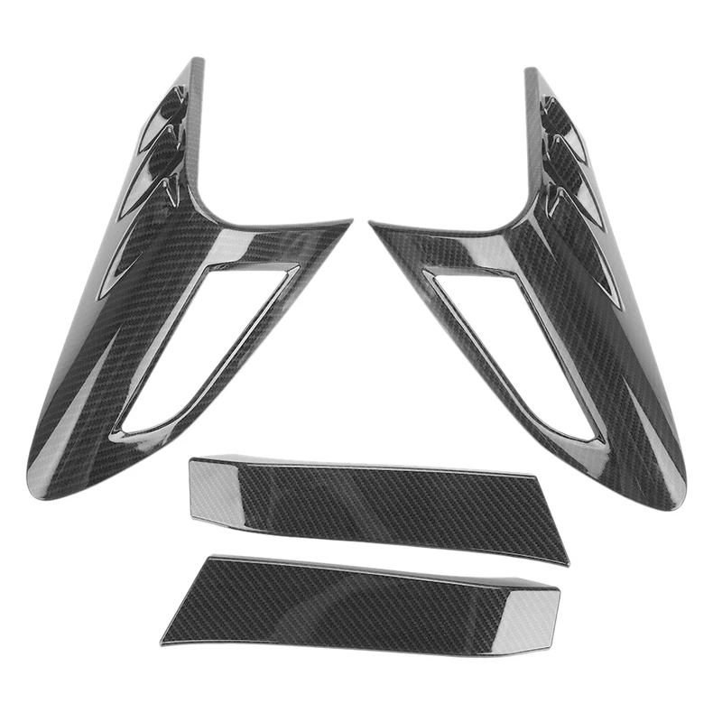 4 шт. задний фонарь из углеродного волокна светильник Накладка для Toyota CHR C HR 2016