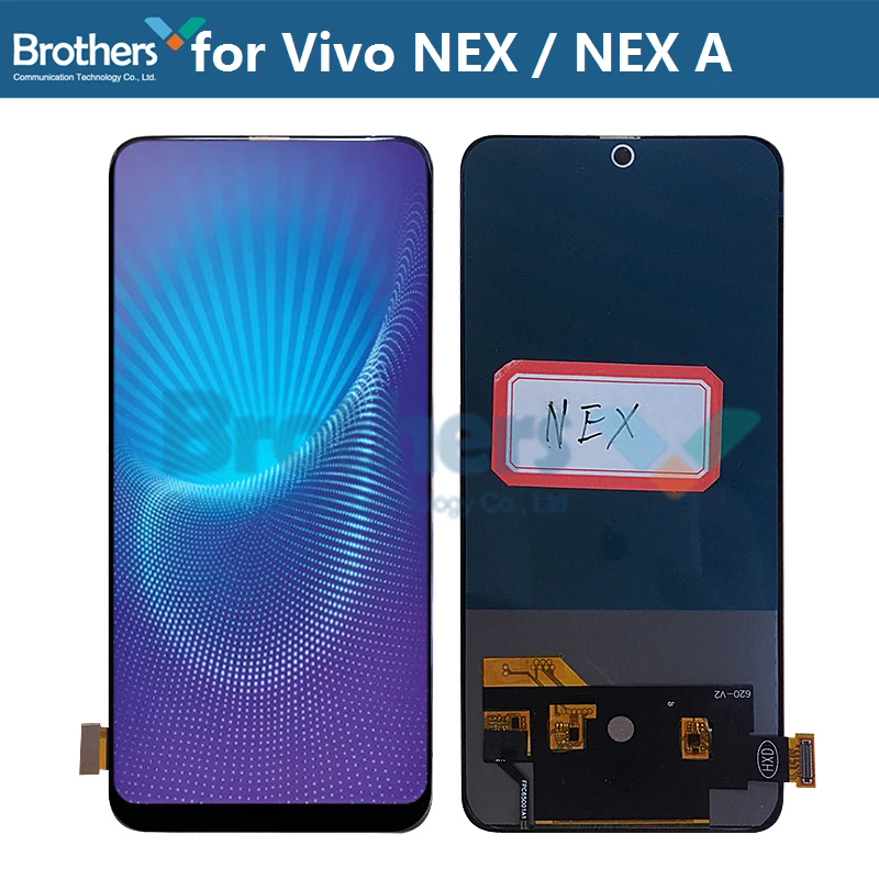 ЖК-экран для Vivo NEX X27 X21 X2i X30 Y7S S5 S6 S7, ЖК-дисплей с сенсорным экраном и дигитайзером в сборе, замена для телефона