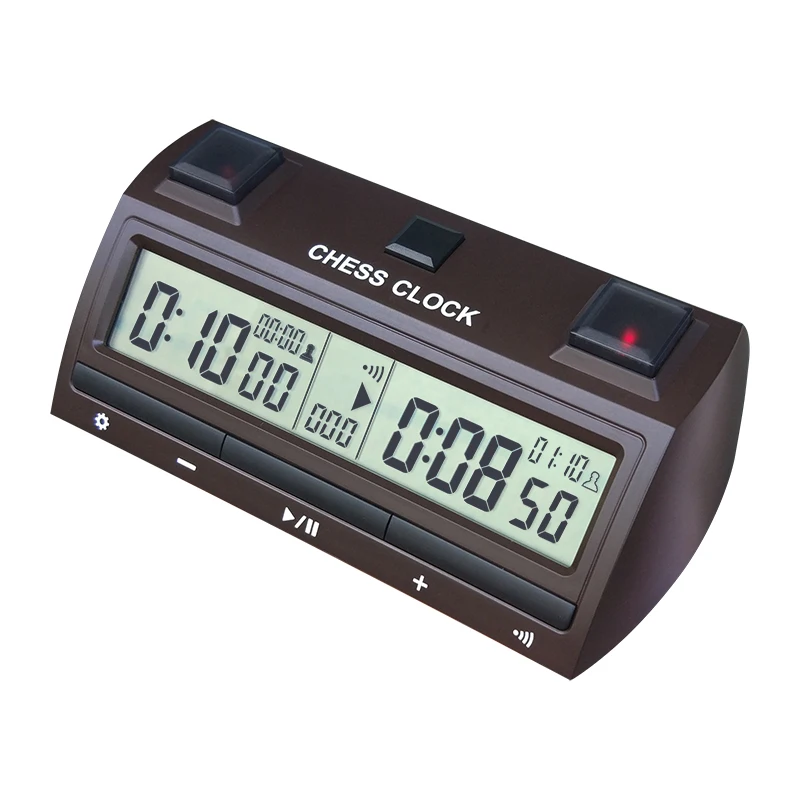 

Hot Portable Go Game Chess Clock Digital Count Up Down Electronic Timer Professional Chess Player Set Handheld Master Board Game
