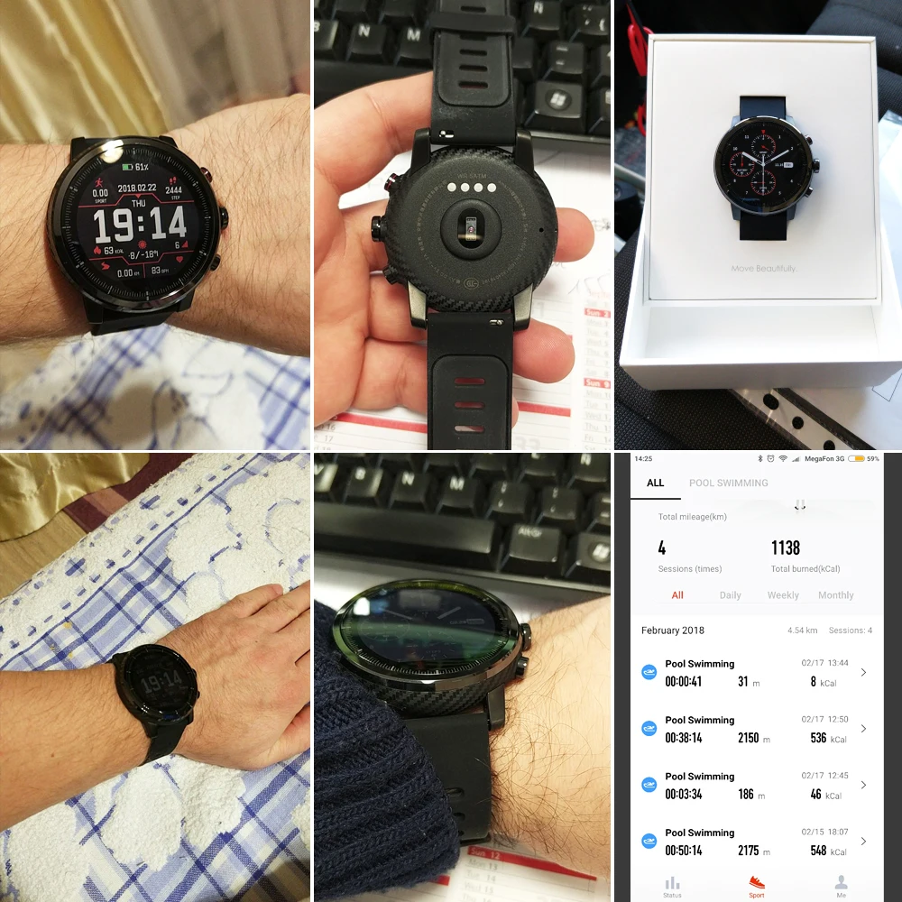 Смарт часы Amazfit Stratos спортивные умные часы|Смарт-часы| |